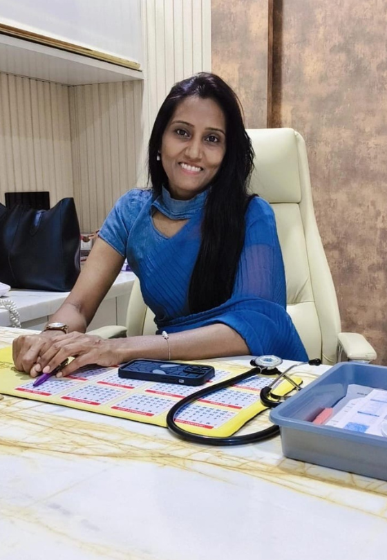Dr. Pallavi Rawandale, a leading gynecologist in Dhule